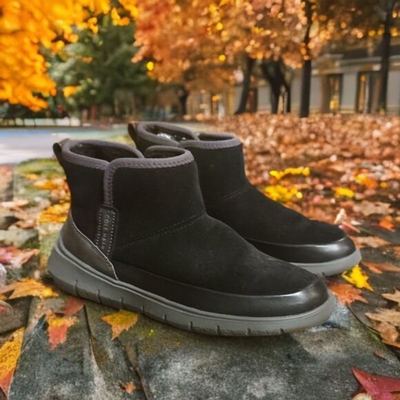 Cole Haan Women's Generation Zerogrand Black Suede Ankle Boots - Picture 16 of 16